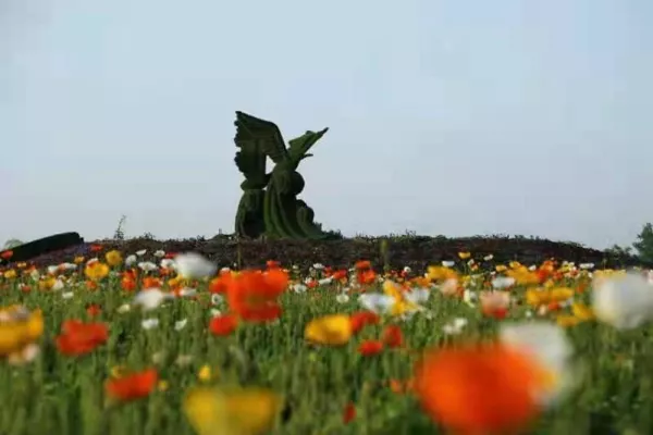驻马店首个!5月1日嵖岈山温泉小镇虞美人园正式开园